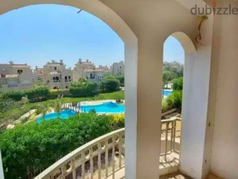 ready to move ,stand alone villa for sale in el shrouk city ,new cairo ,la vista patio prime very prime locaton , lakes view 5
