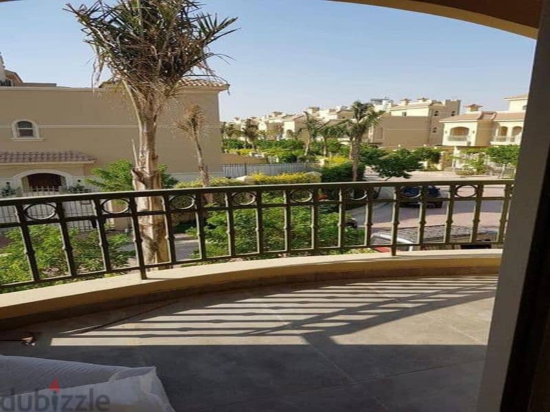 ready to move ,stand alone villa for sale in el shrouk city ,new cairo ,la vista patio prime very prime locaton , lakes view 9