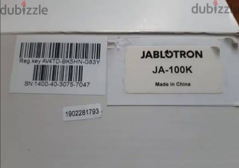 جهاز انذار Jablotron جديد بالكارتونه للشركه او المنزل 2