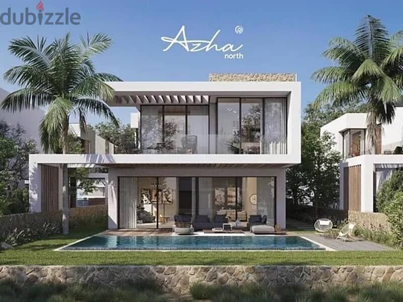 Fully Finished Town House with AC's and kitchen Cabinets  for sale in Azha North Coast Ras el Hekma With 5% Down Payment 1