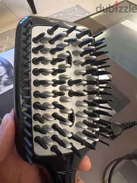 Babyliss Heated Brush 3D Liss Brush With Ionic Technology Black 1