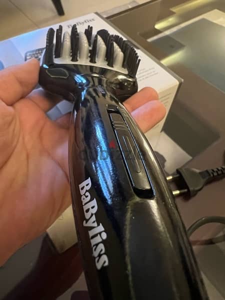 Babyliss Heated Brush 3D Liss Brush With Ionic Technology Black 7