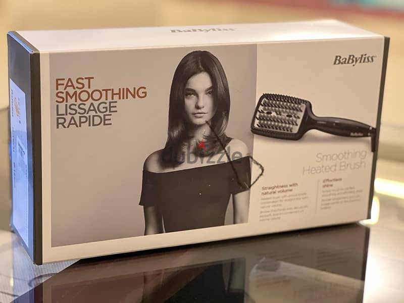 Babyliss Heated Brush 3D Liss Brush With Ionic Technology Black 8