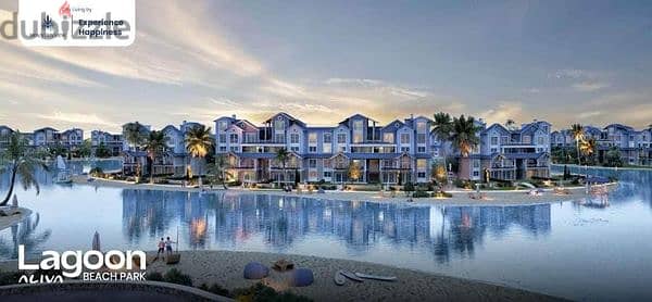 0% down payment on 7 years installments plan - beach house on crystal lagoon villa for  sale in aliva mountain view mostakbal city ,new cairo 8