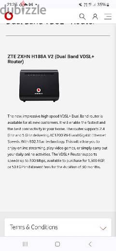 router vodafone like new 0