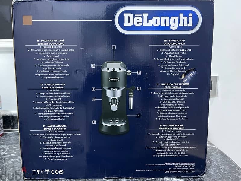 DeLonghi Dedica EC 685 - Espresso machine 6