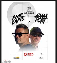 Amr Diab x Adam Port concert marassi