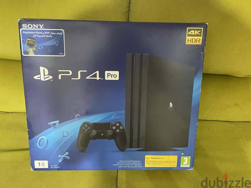 Playstation 4 pro 1t 0