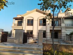 Villa for sale in Madinaty, model F3, seaside corner, immediate receipt, total special price, 20 million less than the company price