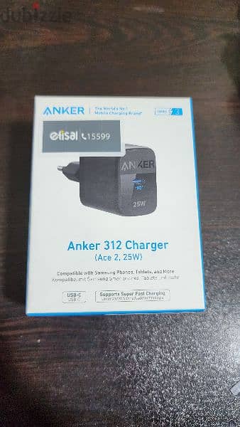 Anker 25 watt charger + Remax Power Bank  20000 mAh 7