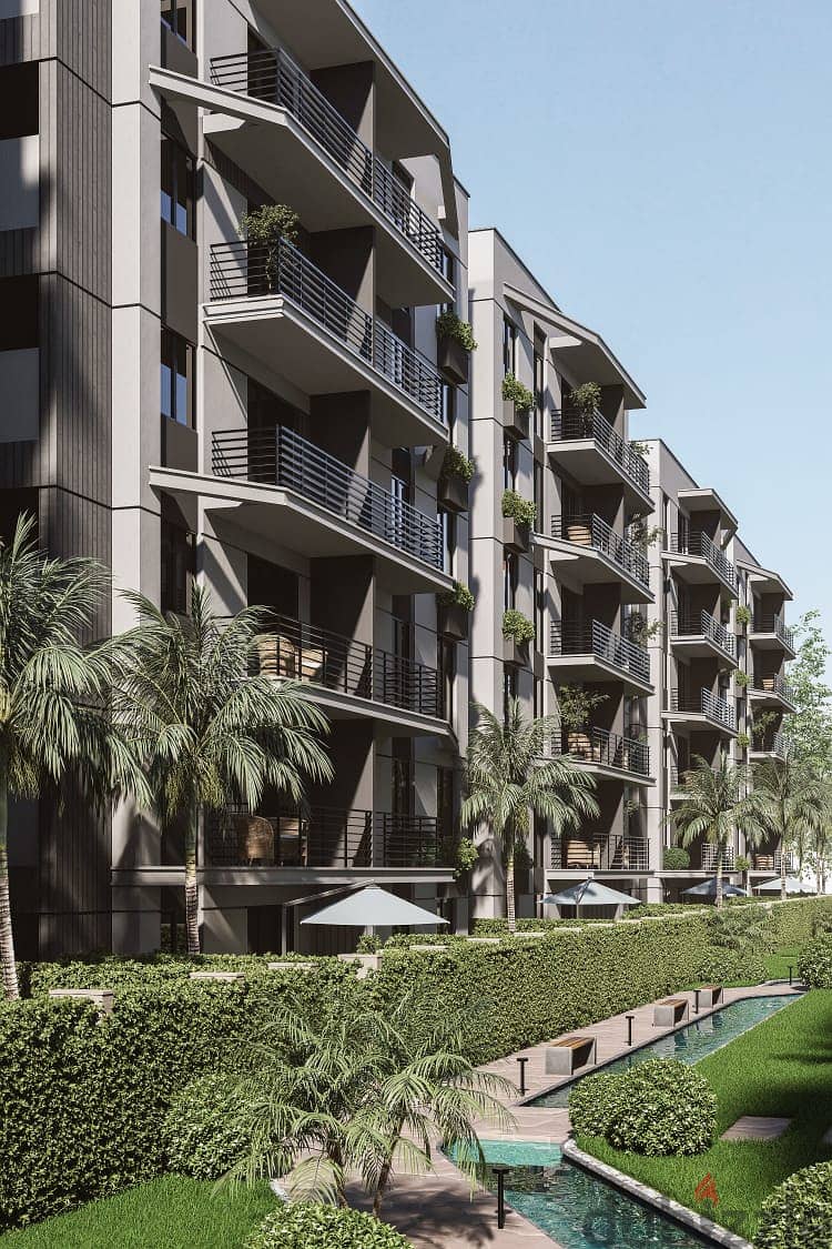 شقة للبيع بكمبوند Isola Quattro بأقل مقدم في قلب القاهرة الجديدة بلوكيشن رائع بالقسط حتى 7 سنوات 3