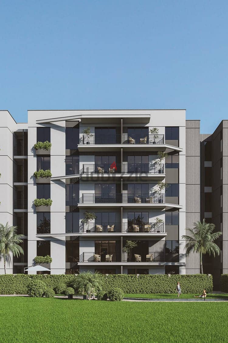 شقة للبيع بكمبوند Isola Quattro بأقل مقدم في قلب القاهرة الجديدة بلوكيشن رائع بالقسط حتى 7 سنوات 6
