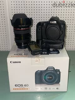 canon 6D  like New with lens 24-105mm