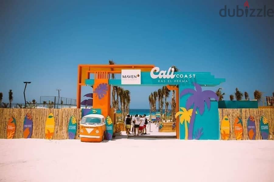 بمقدم 0% امتلك شالية متشطب بالكامل في راس الحكمة من كالي كوست  Cali Coast North Coast 0