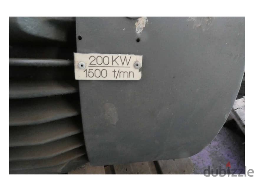 Leroy Somer Electric motor 200 kW 1500 rpm 3