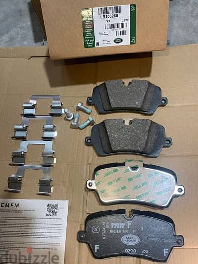 brake pads range rover land rover