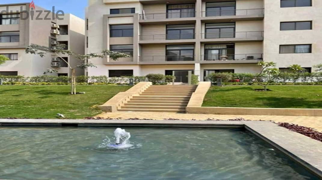 Ground floor apartment with garden, luxurious finishes and immediate receipt in the heart of the Fifth Settlement in Al Marasem Compound 5