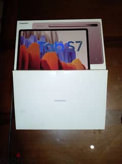 tab s7 like new with magnetic keyword and case