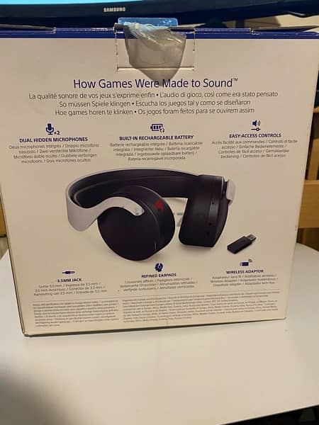 Playstation 4,5 Wireless Headset  PULE 3D 5