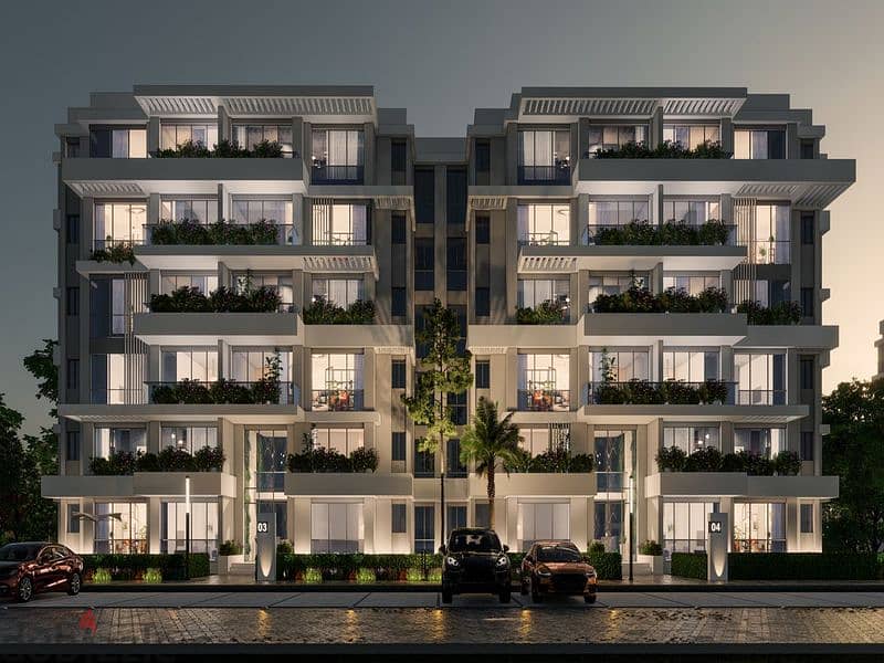 مع اطول فترة سداد في التجمع الخامس شقة للبيع في ارقى الكمبوندات بمقدم 0%  Blue Tree - New Cairo 9