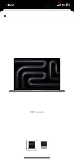 Apple MacBook Pro Laptop, M3 Processor, 8 Gigabyte RAM