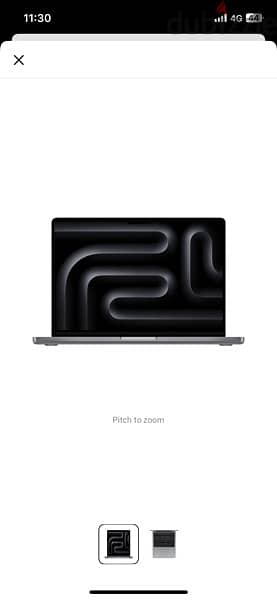 Apple MacBook Pro Laptop, M3 Processor, 8 Gigabyte RAM 0