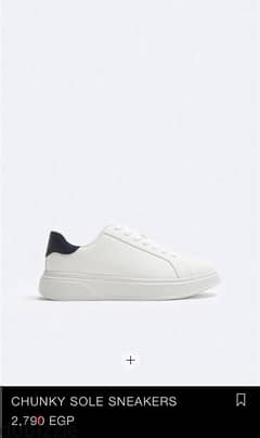 Zara original white sneaker