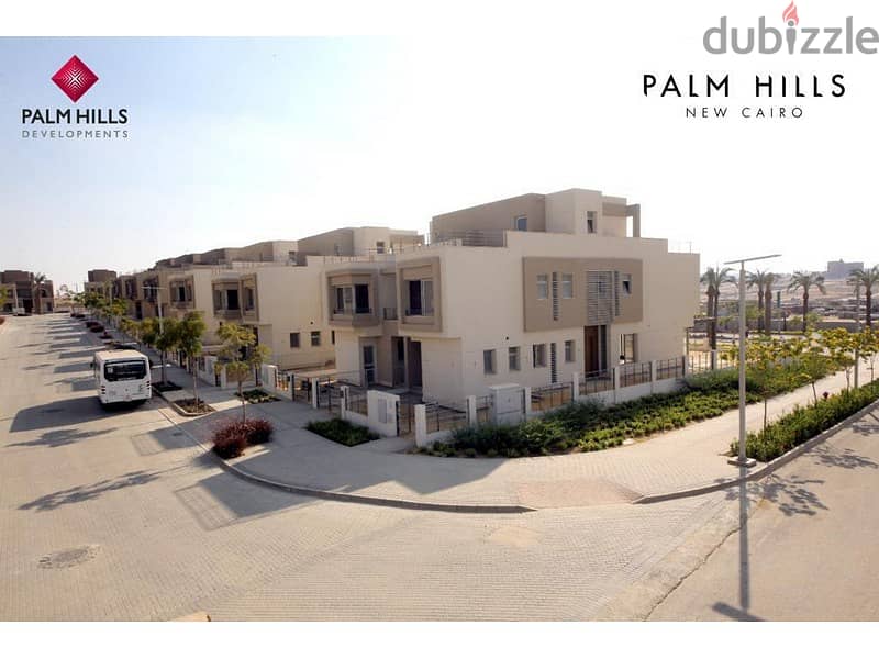 Apartment for sale in Palm Hills New Cairo with a down payment of 676,500 in the heart of the Fifth Settlement, with an installment of 8 years 3