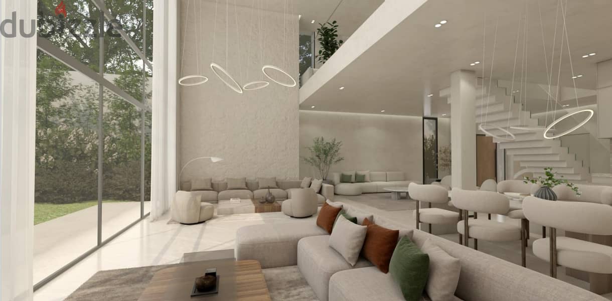 للبيع شقة 2غرف متشطبة بالتكيفات في الشيخ زايد بجوار الربوة بالتقسيط 2