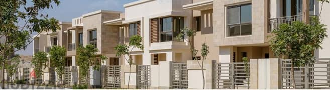 For sale in Taj City, in front of Cairo Airport, townhouse villa with installments for 8 years, directly on the Suez Road 0