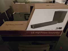 sound bar lg snh5 new sealed for sale 12500l. e