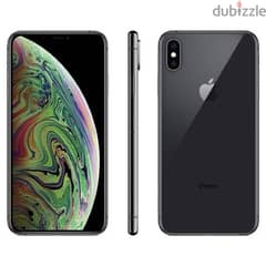 iPhone XS Max + 3 Screen Protectors + 5 Used Cases