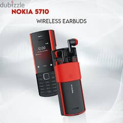 nokia 5710 with inbuilt wireless earbuds