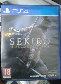 لعبة سيكيرو حالة ممتازةSekiro : Shadows =وتشرفنى ف بيتى تاخدها وتجربها 0
