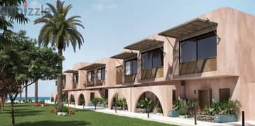 Twin House 323m for sale in Playa Seashell Ghazala Bay North Coast with installments توين هاوس للبيع في بلايا الساحل