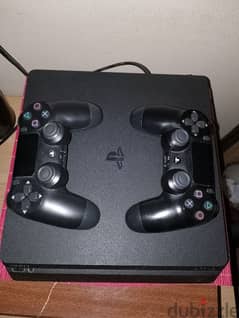 PS4 slim 1 tera+ 2 controller