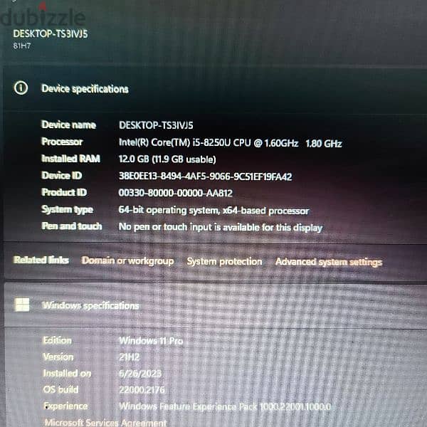 Laptop lenovo ideapad 130-15IKB 2