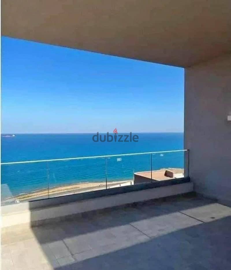 217 sqm hotel apartment with double sea and lagoon view for sale in City Edge Towers, Al Alamein 5