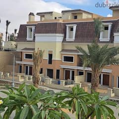For sale, 212 sqm villa with view on the landscape, prime location, next to Madiniti, in Sarai Al Mostakbal City, Sarai 0