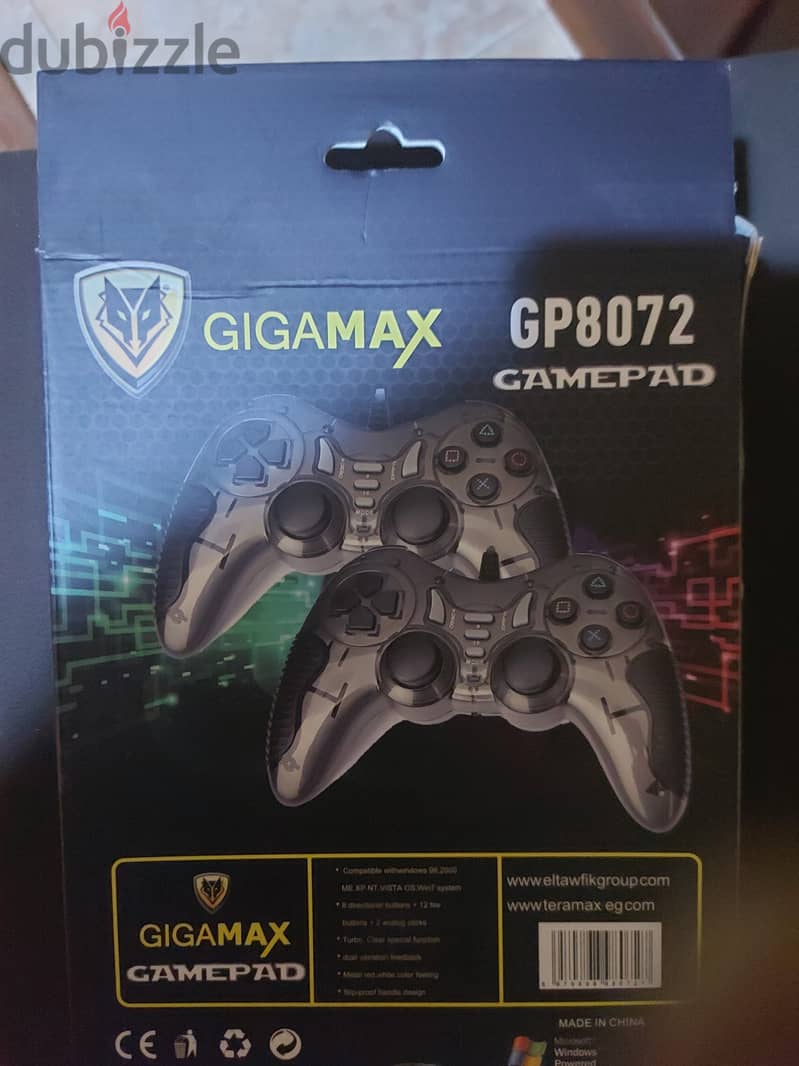 Gigamax gamepad Gp8072 for pes زيرو 1