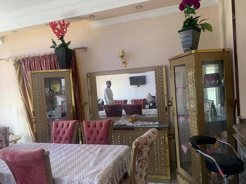 A luxurious, furnished apartment for rent in the First Settlement, Banafseg Villas 5 12