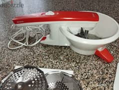 passì Ariete electric vegetable cutter