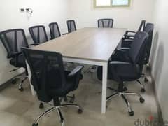 ترابيزة اجتماعات خشب mdf اسباني/ meeting table - اثاث مكتبي