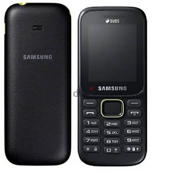 Samsung B315 Dual Sim+ معاه ساعه هديه تاتش اسود 1