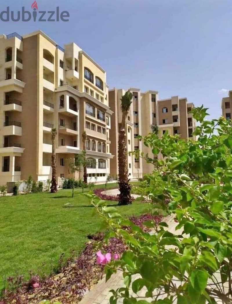 Apartment 150 meters for sale in the new Capital, immediate receipt, fully finished, 5% down payment over 7 years, Al Maqsad Compound 2