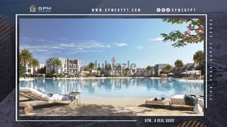 شاليه 113م للبيع بأفضل سعر في سيلفر ساندز الساحل الشمالي تكملة اقساط دبل فيو Chalet for sale in Silver Sands North Coast