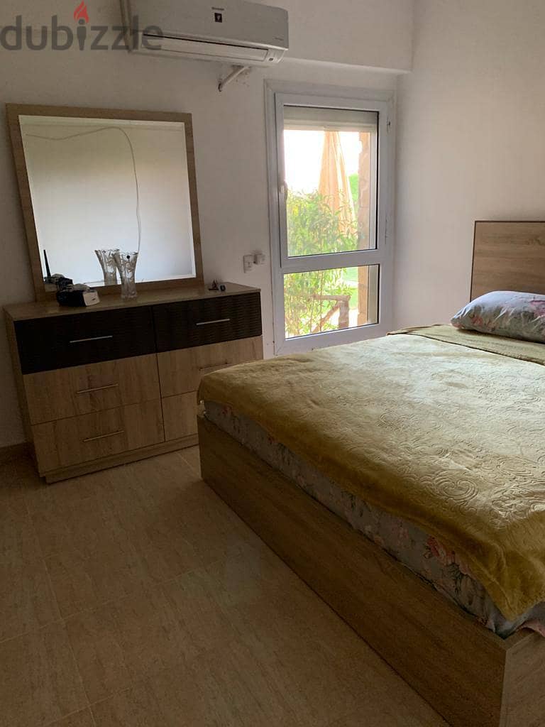 Furnished Chalet for Sale 140 SQM with Garden in BLUMAR Ain Sokhna / شاليه بجاردن للبيع مفروش في قرية بلومار عين السخنة 14