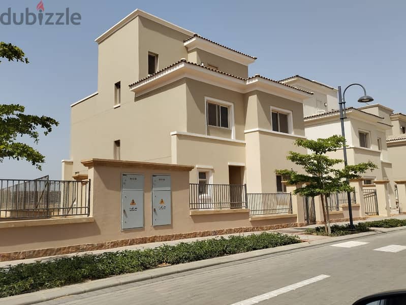 Standalone Villa Fully Finished with ac's including basement For sale at Uptown Cairo 6