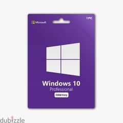 Windows 10 pro key سيريلات ويندوز اوريجنال بضمان مدي الحياة