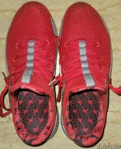 nike sneakers. . . running fit . red color.  reflection parts. Vietnam